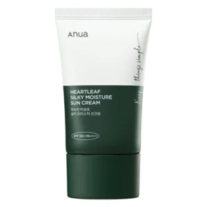 ANUA HEARTLEAF SILKY MOISTURE SUN CREAM SPF 50+ PA++++ 50 ml
