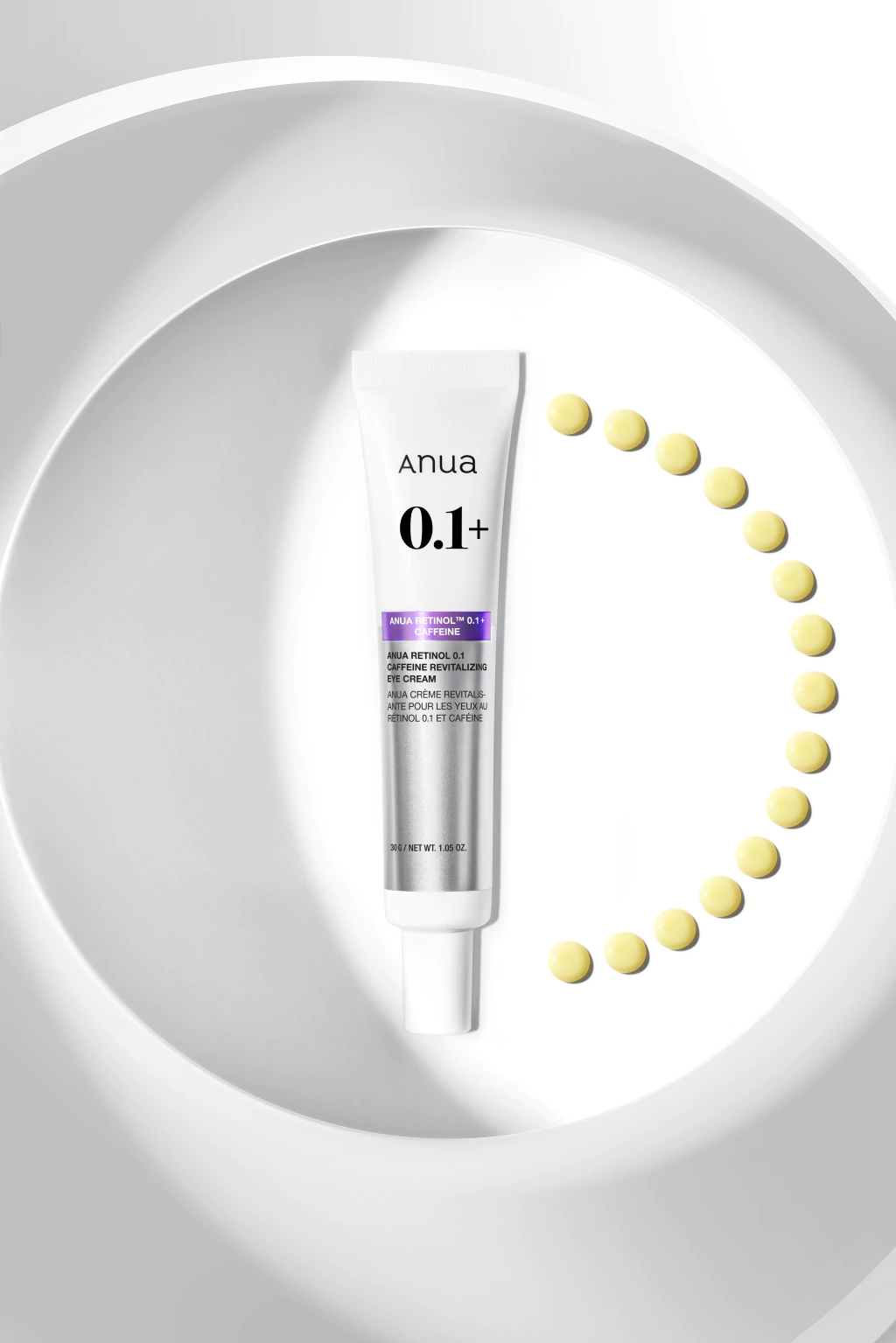 ANUA Retinol 0.1 Caffeine Revitalizing Eye Cream 30gr - Imagen 2
