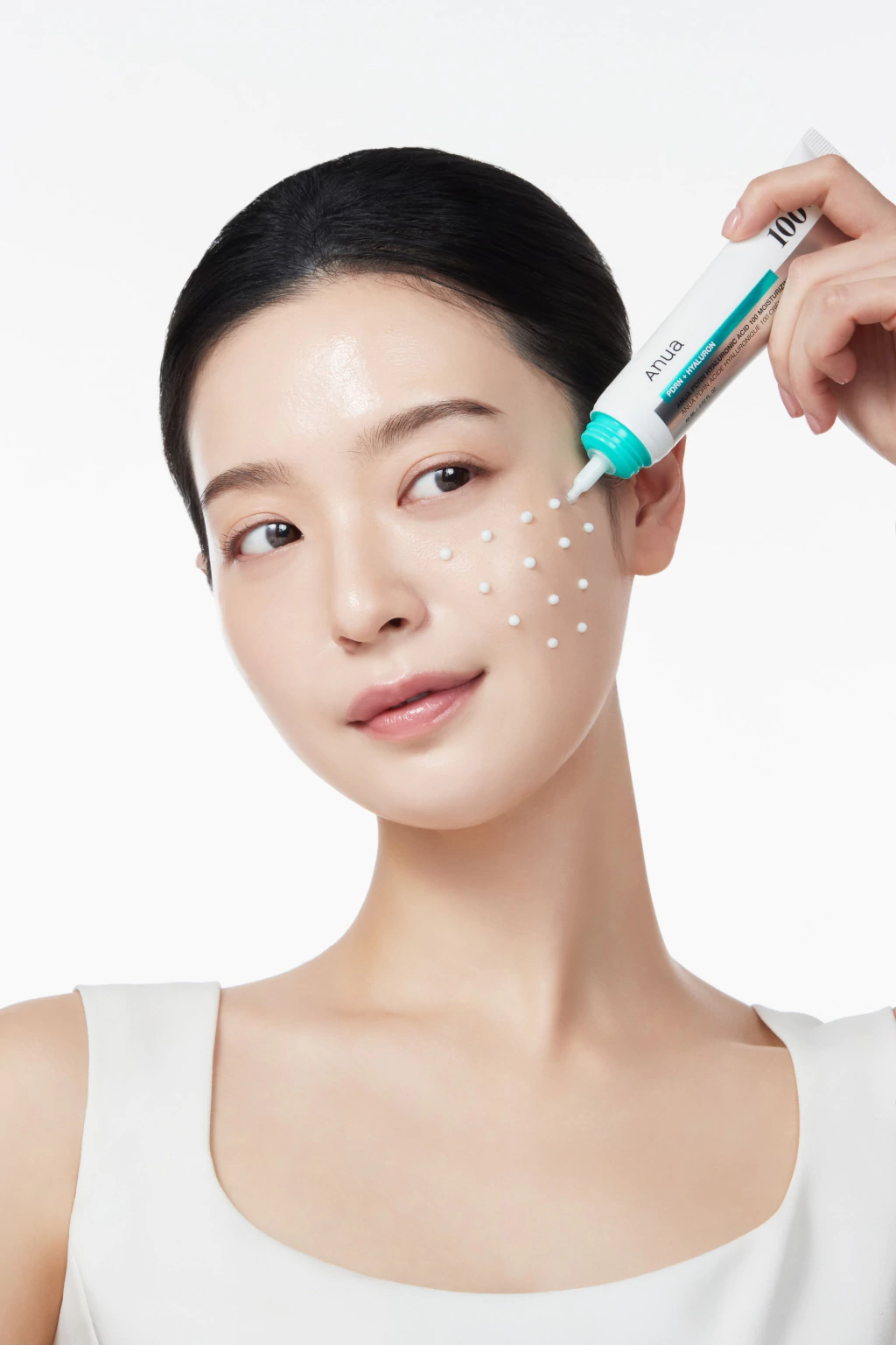 ANUA PDRN Hyaluronic Acid 100 Moisturizing Cream 60ml - Imagen 2