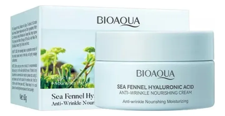 CREMA HIALURONICO e HINOJO- Bioacqua- x 60 g