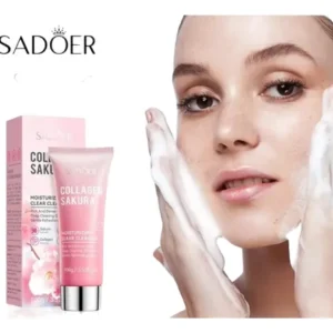 LIMPIADOR FACIAL COLLAGEN SAKURA-Sadoer- x 100g