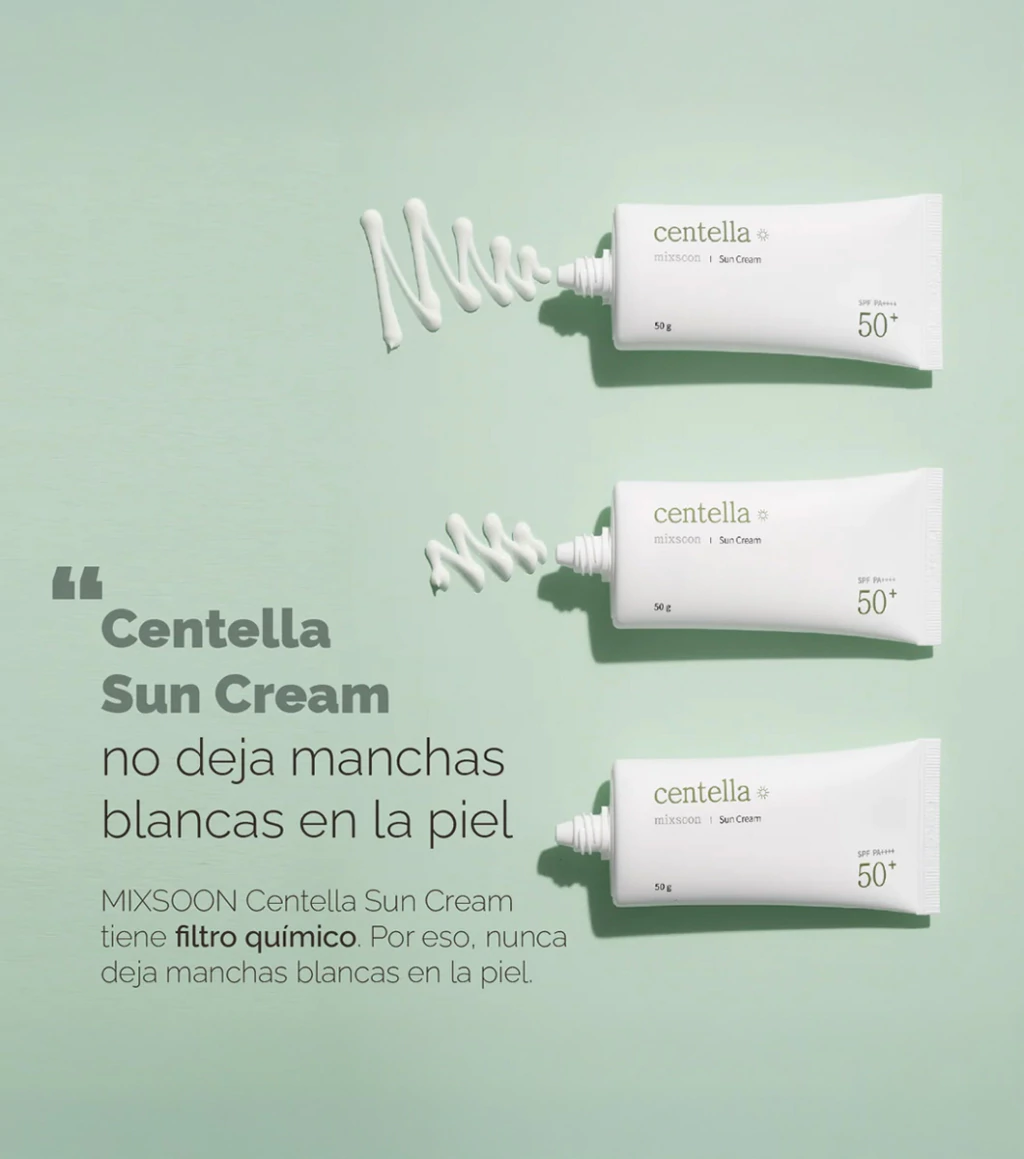 MIXSOON Centella Sun Cream 50g - Imagen 4
