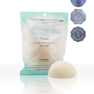 KONJAC Esponja Facial Blanca-UNIVERSAL-