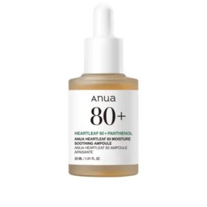 ANUA HEARTLEAF 80% MOISTURE SOOTHING AMPOULE 30 ml